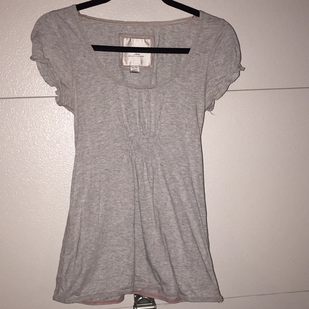 AMERICAN EAGLE GRAY SHIRT👚